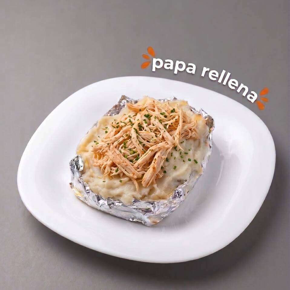 Papas, Crema y Queso, Pollo