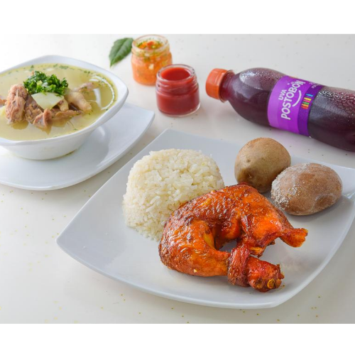 Combo personal y pollo a elegir