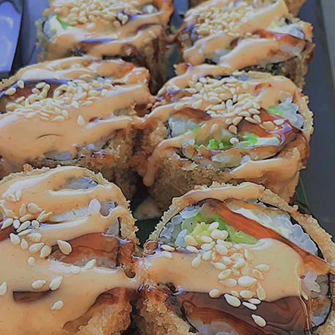 10 Tempuras Con Pollo y Mayo Spicy