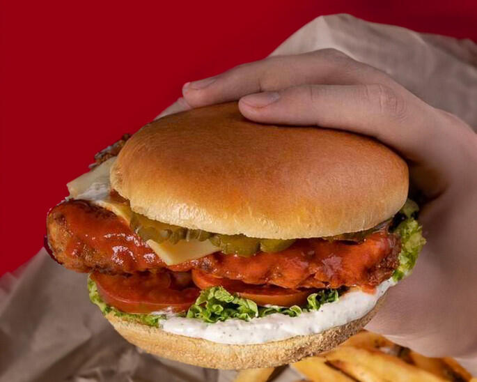 Buffalo burger
