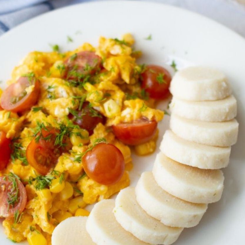 2x1 Patacón Huevos Rancheros+ Bollo Huevo Ranchero