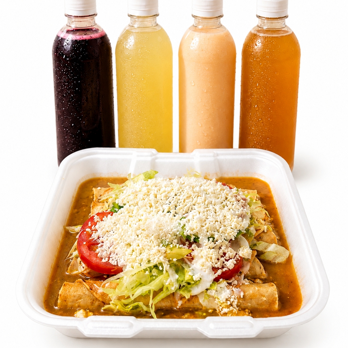 Combo Taquito Chirundo con Agua