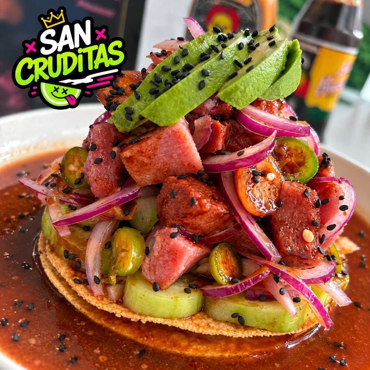 Tostadas - Atún Trozos