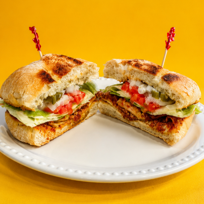 Torta de Milanesa de Pollo