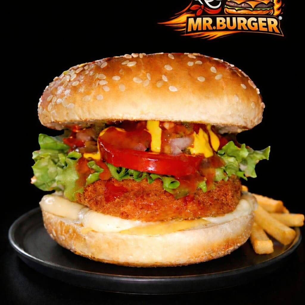 Combo-Hamburguesa Cruji Pollo