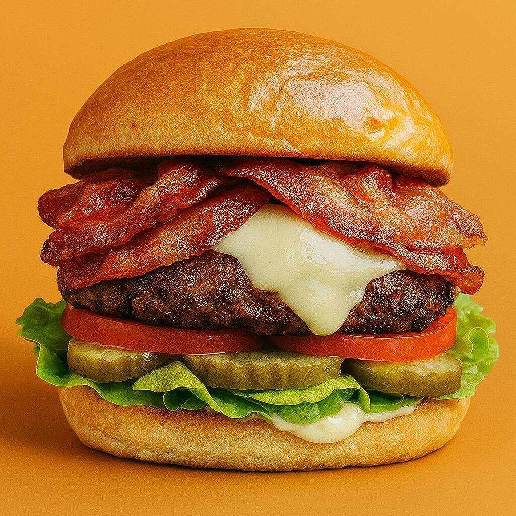 Hamburguesa Texana Smokehouse + Papas