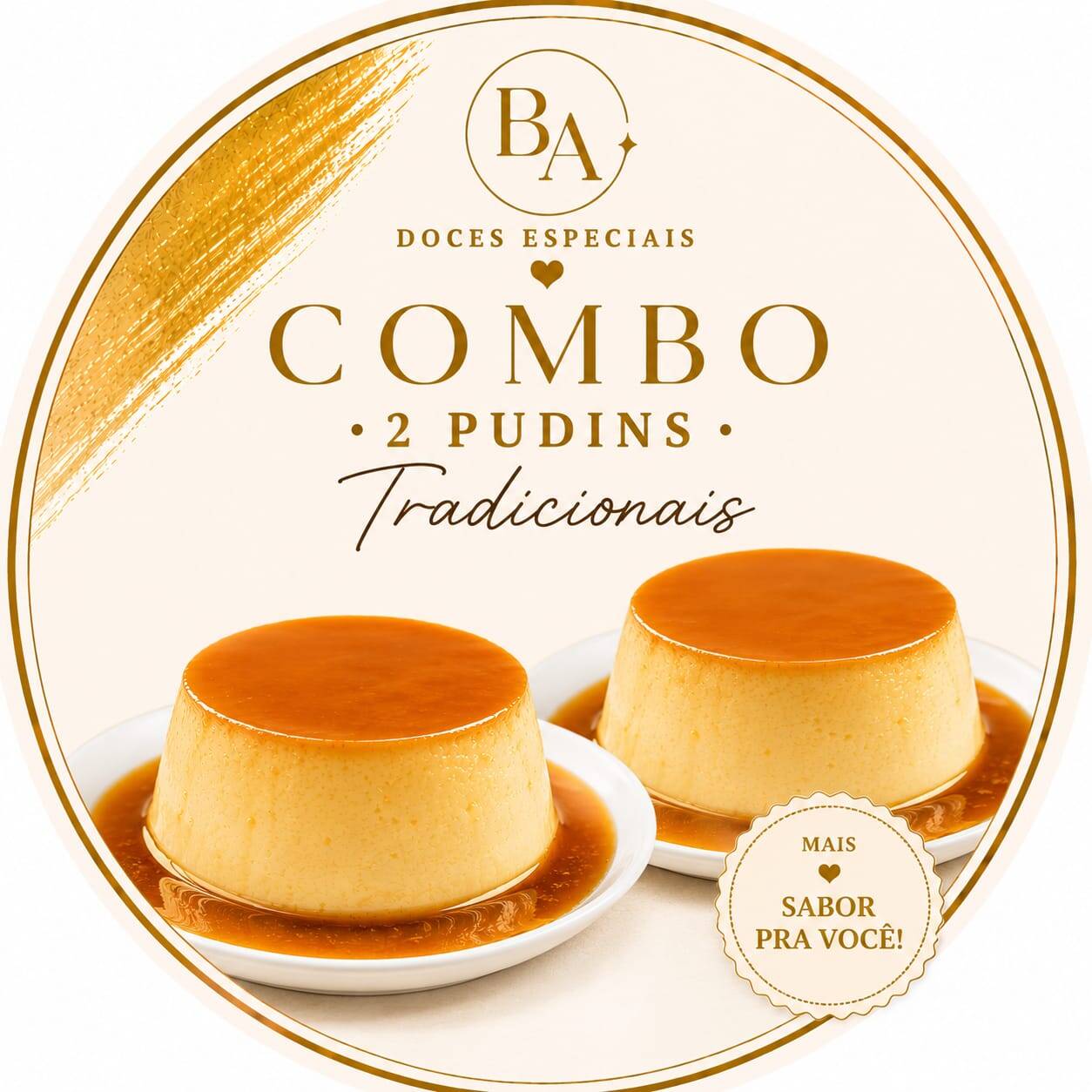 COMBO 2 PUDINS TRADICIONAIS