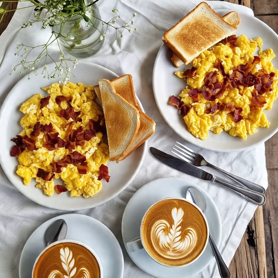 2x1 Huevos Tocineta