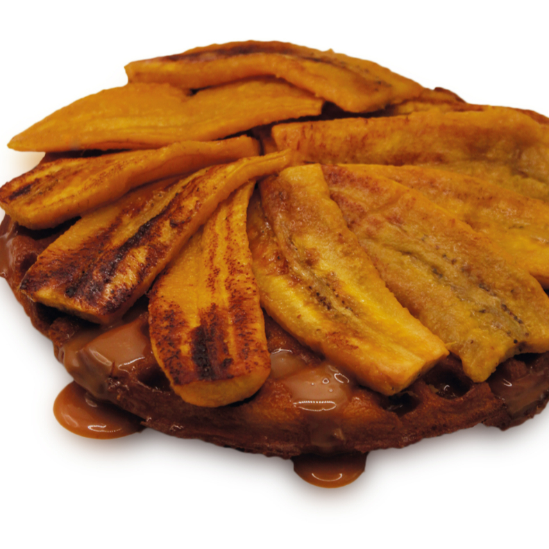 Waffle Platano Macho 1 Pza