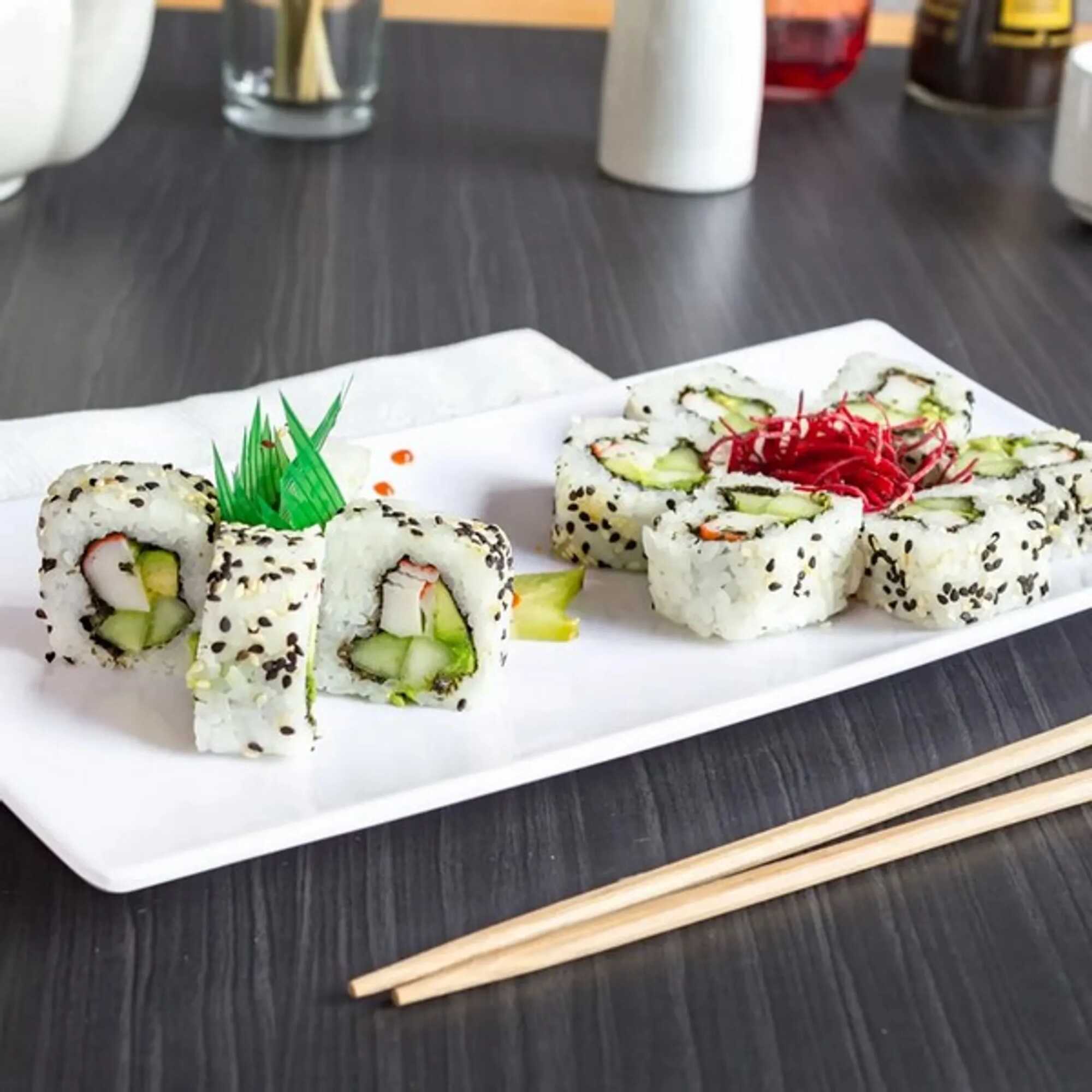 Californiana ebi roll.