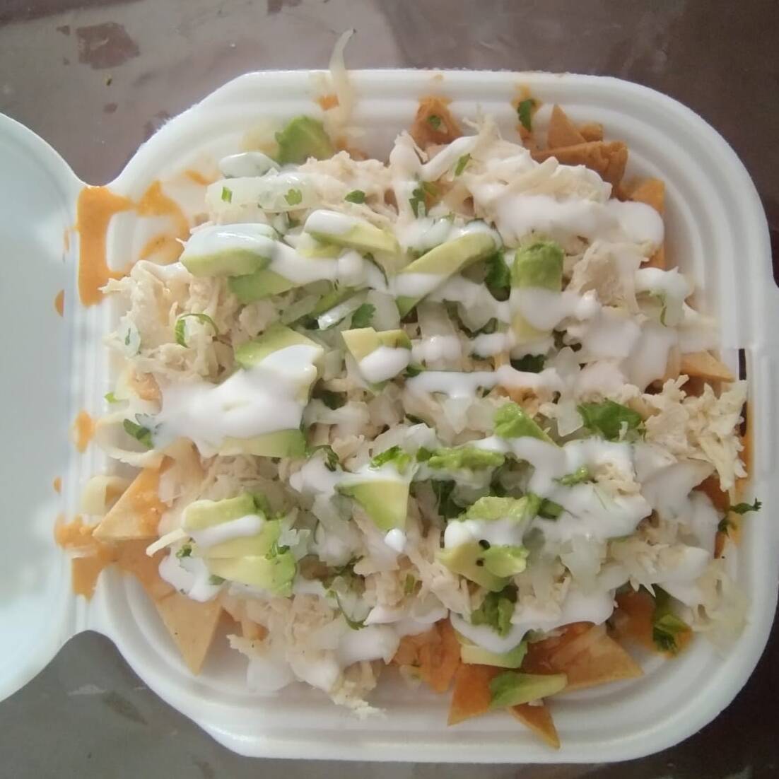 Chilaquiles Mixtos C/pollo