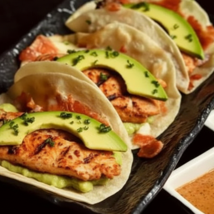 Tacos de Róbalo Zarandeado