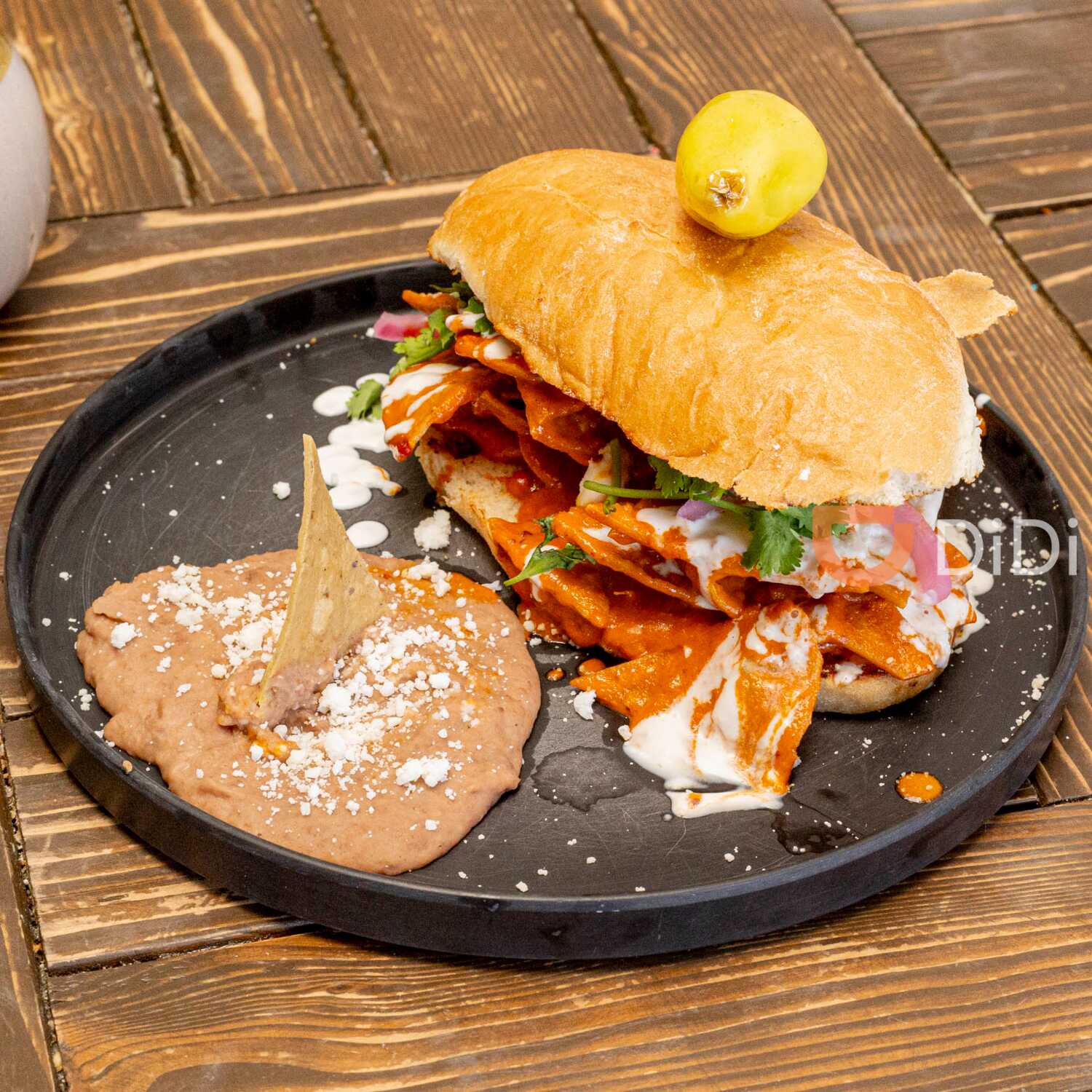 Torta de Chilaquiles