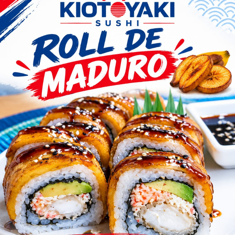 rollo de maduro 12 bocados