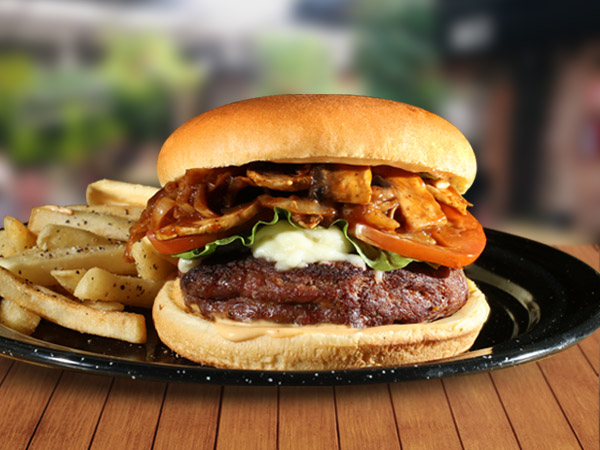 Buger Cheese & Bbq