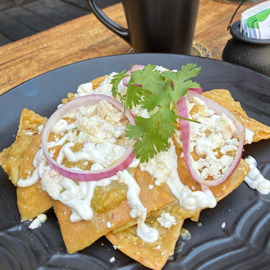 Chilaquiles Verdor de la Media Noche
