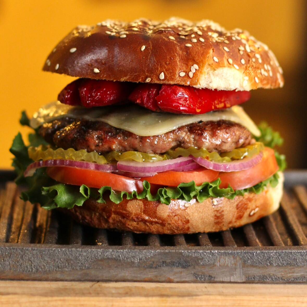 Hamburguesa de Salchichón