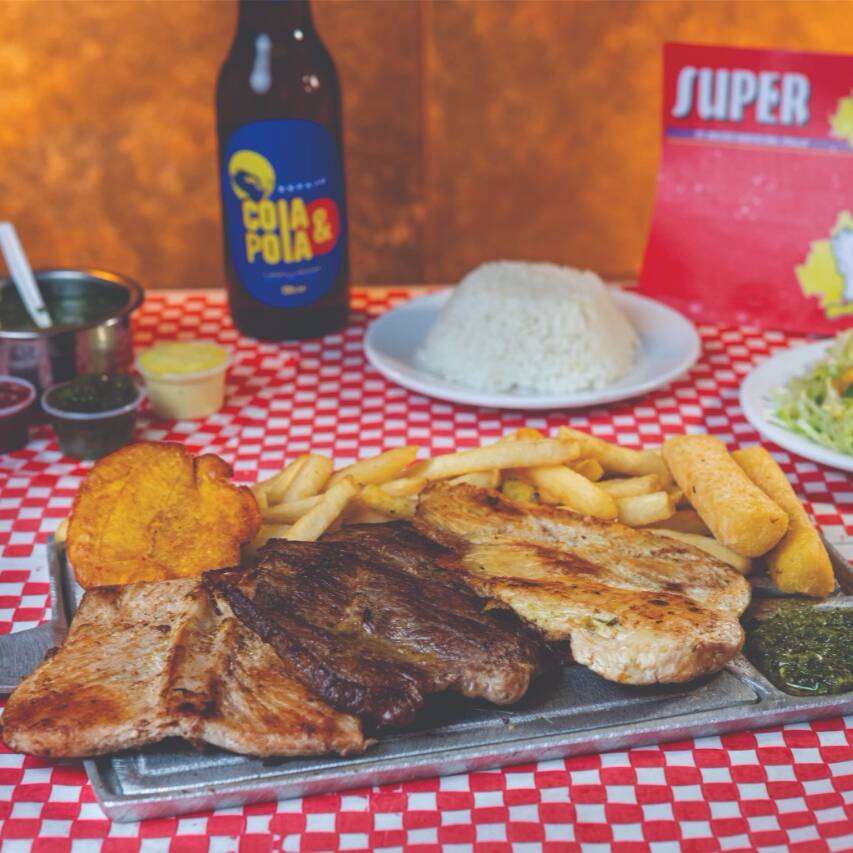 Mixta 3 Carnes + Bebida