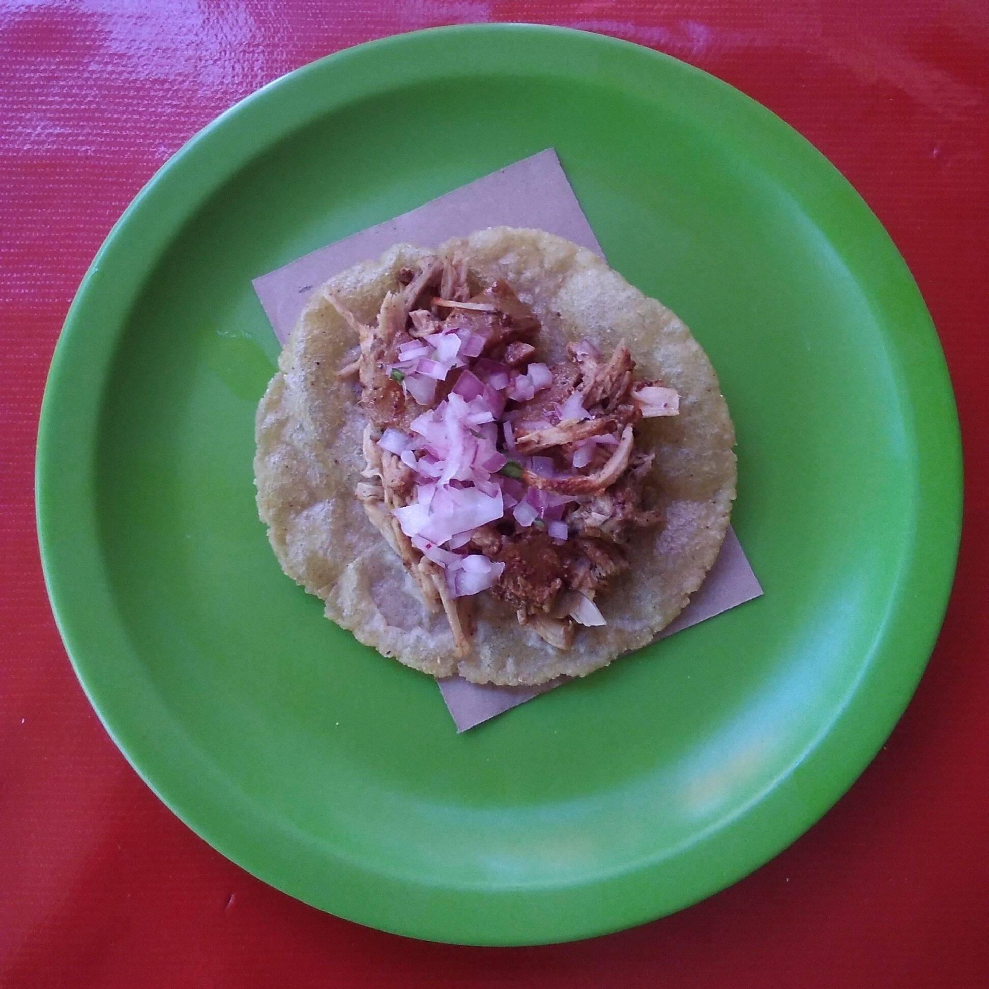 Salbutes de cochinita