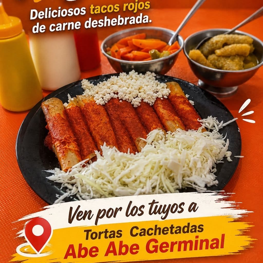 Orden de Tacos Rojos ( 5 Piezas )