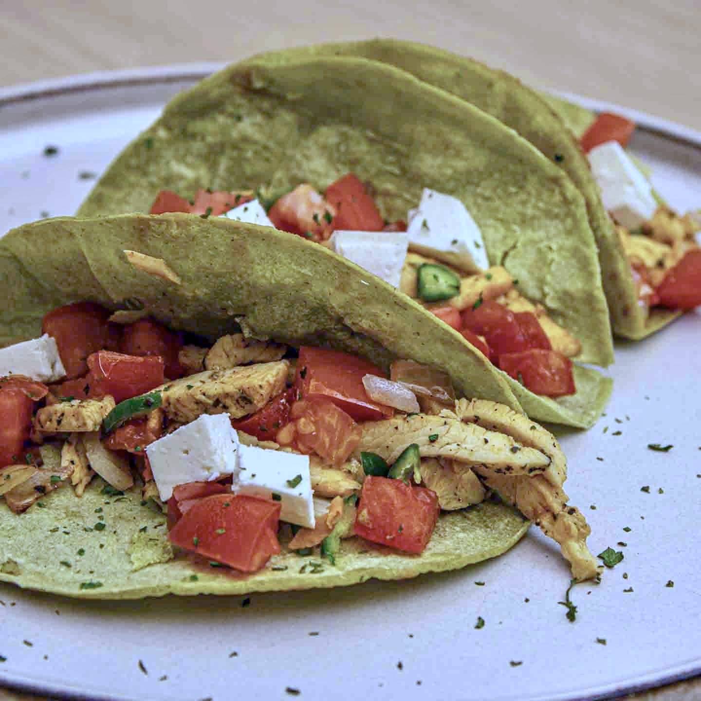 TACOS DE POLLO