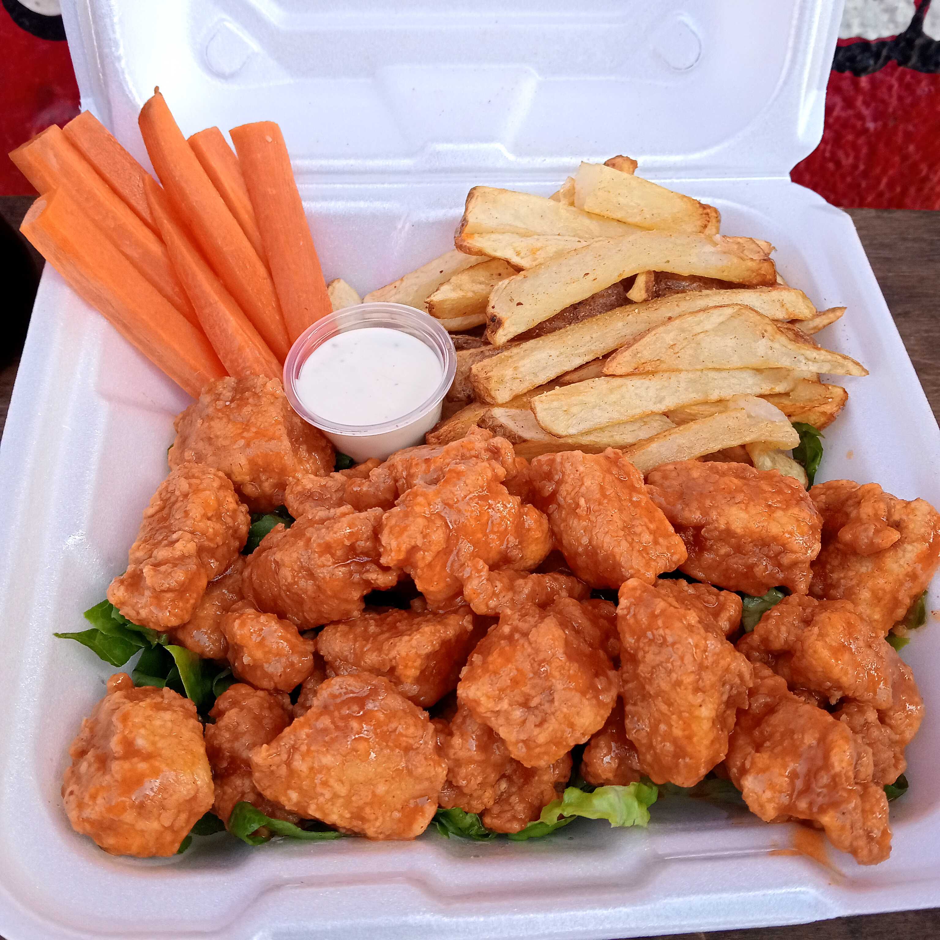 1/2 orden de boneless Buffalo 🌶️🔥