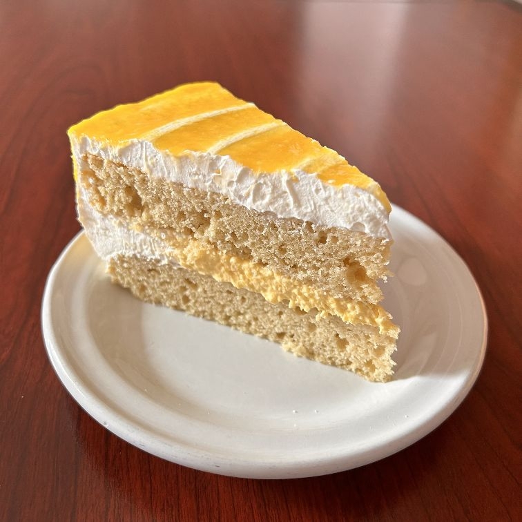 Pastel de Mango Vegano.