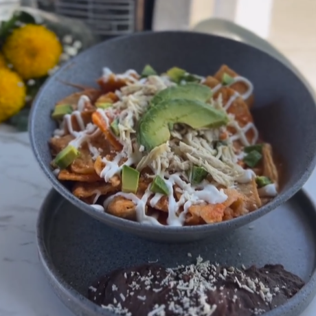 Chilaquiles verdes o rojos