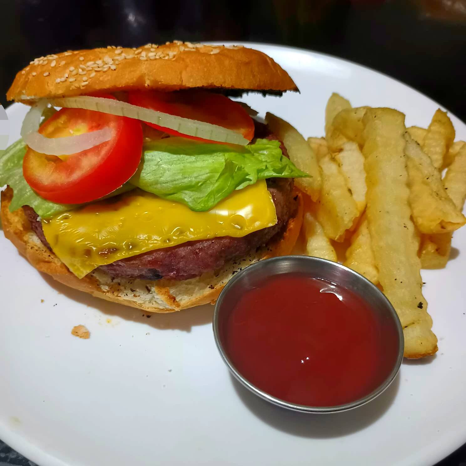 Hamburguesa Clásica.