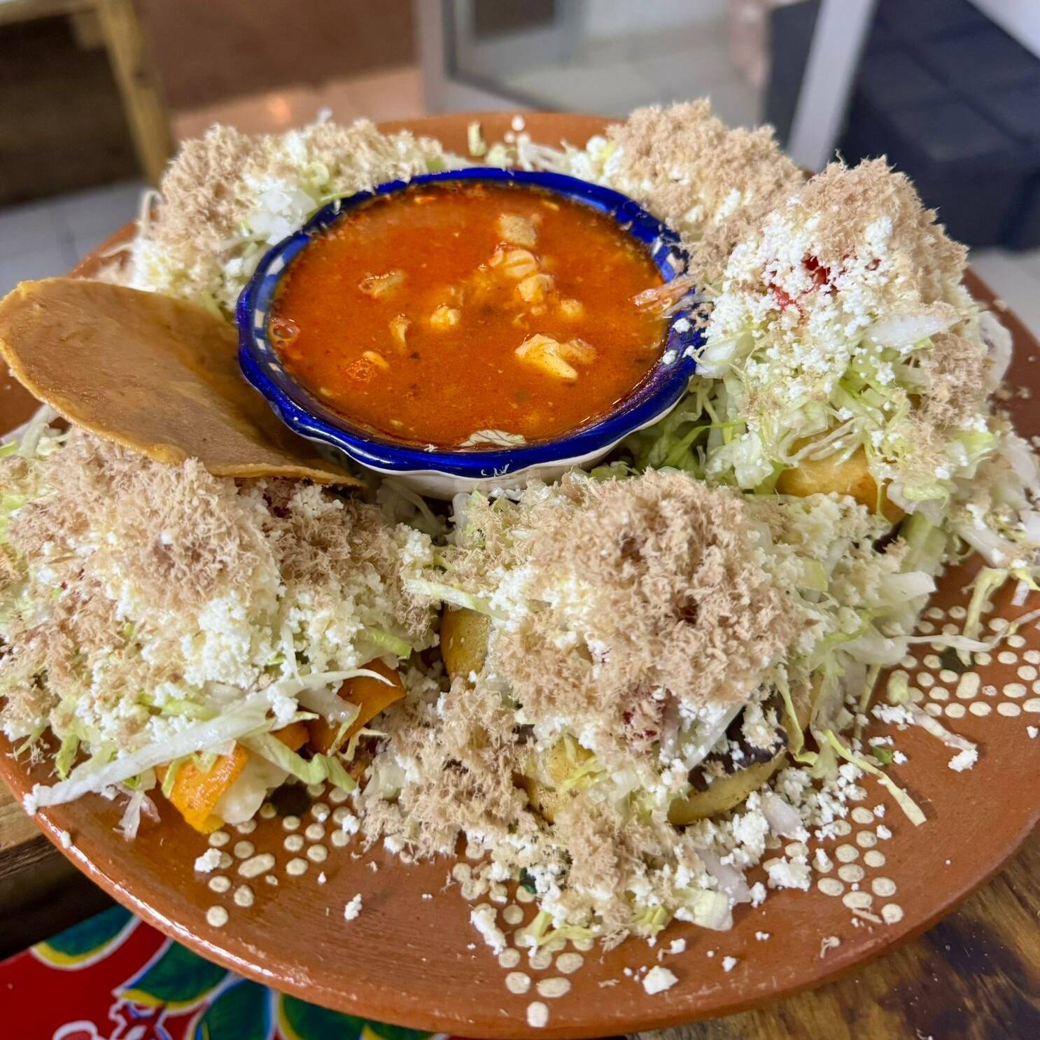 El Rey Surtido (Pozole,Tacos, Molote,Tost, Flauta)