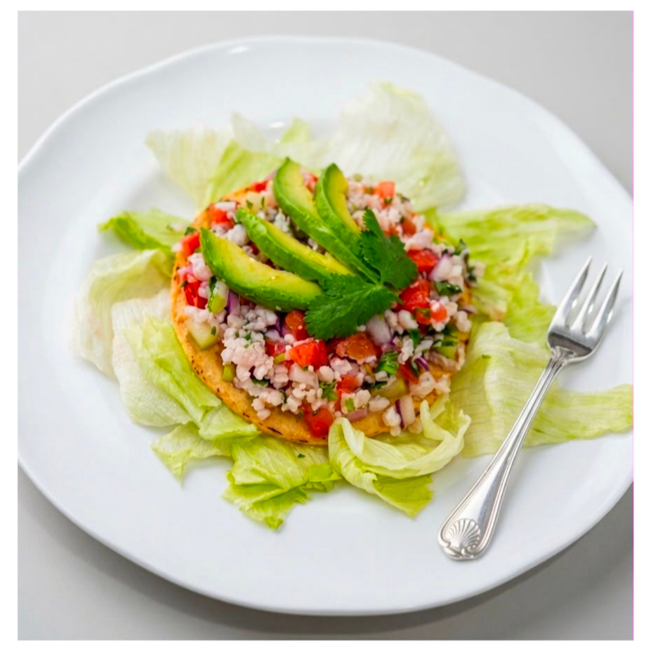 Tostada de Pescado