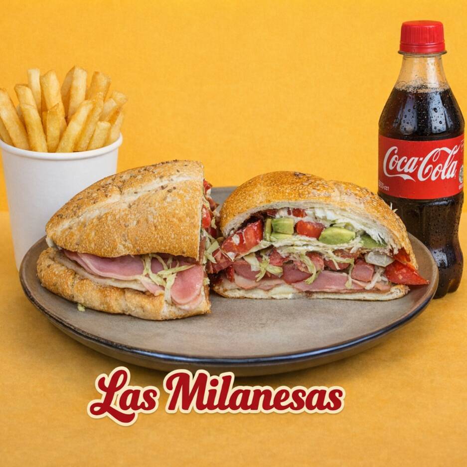 Combo La Italiana con Papas y Refresco