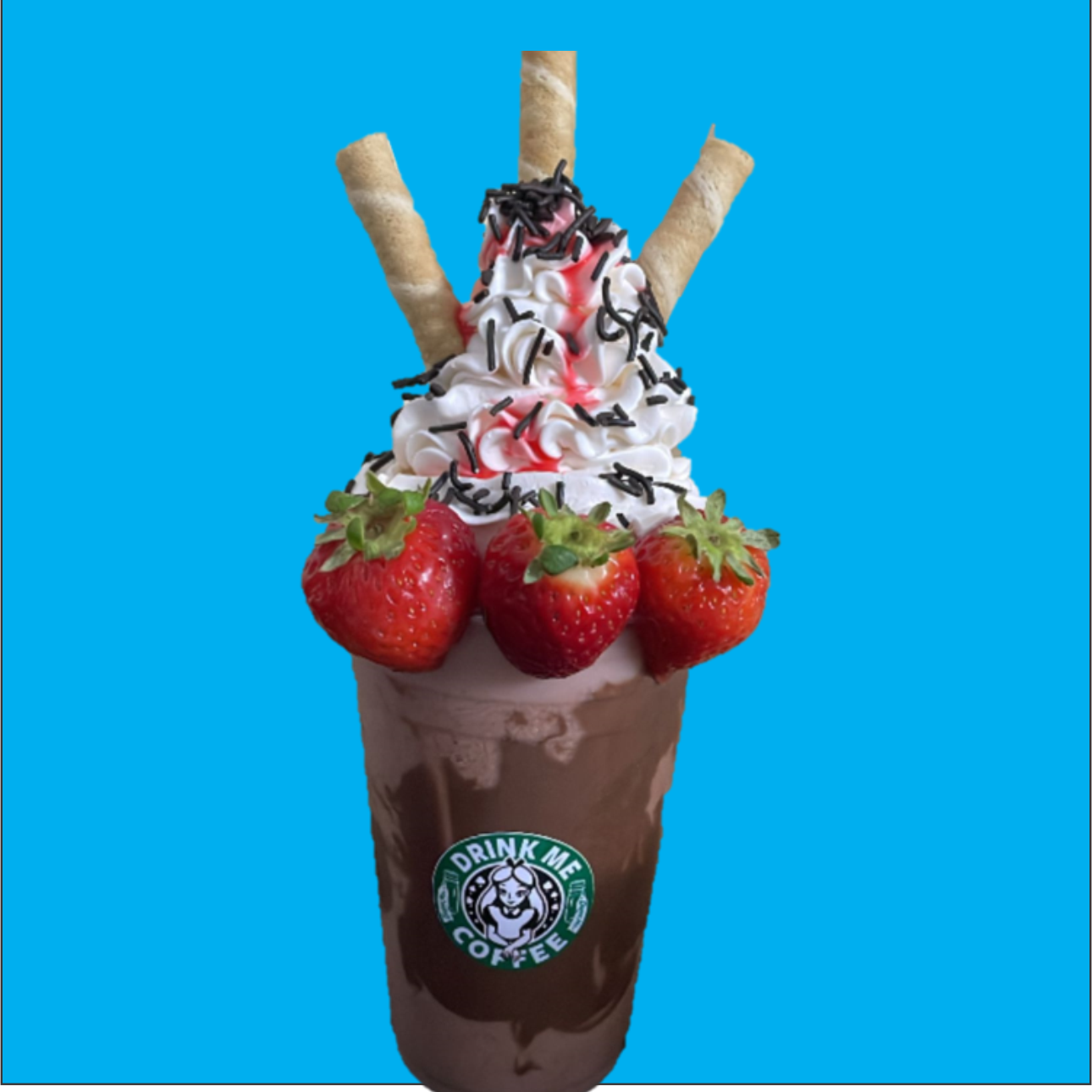 Frappe Fresas con NUTELLA