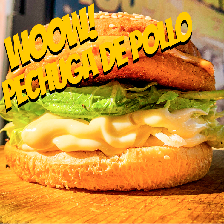 🥇Burger de Pollo Clásica🥇