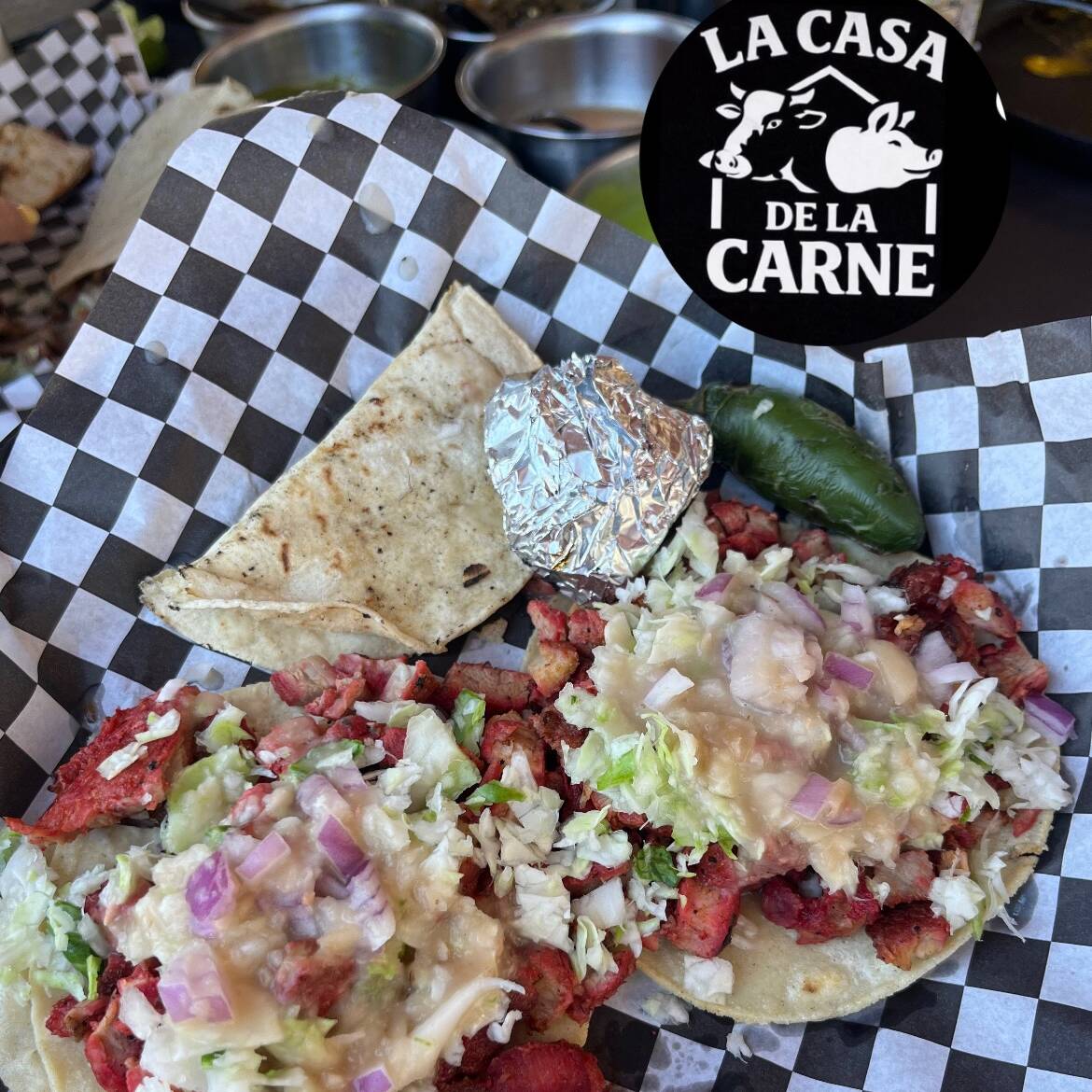 Taco de Maiz Adobada