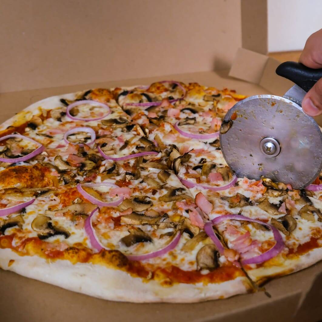 Pizza Especial Pancetta Mediana