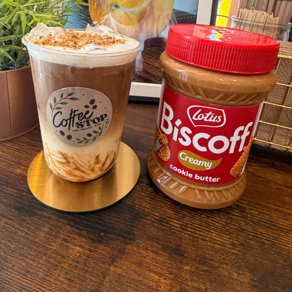 Latte Biscoff