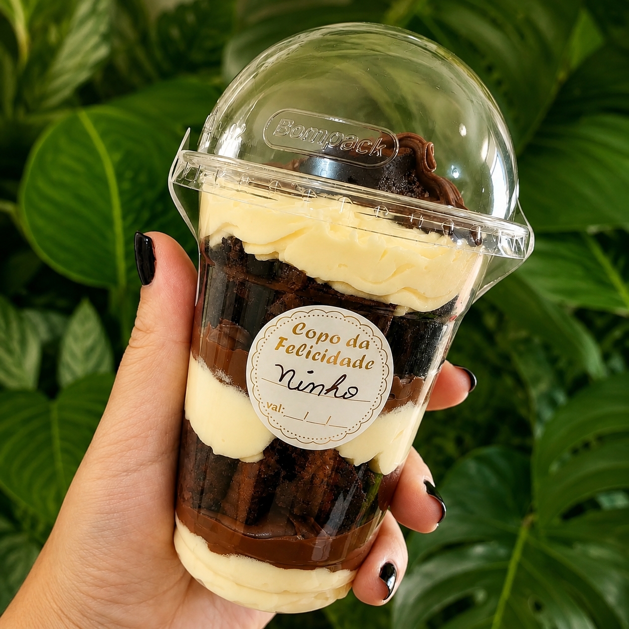 O equilíbrio perfeito entre o creme de Ninho, pedaços de brownie super macios e a cremosidade irresistível da Nutella. Um sabor que faz jus ao nome!