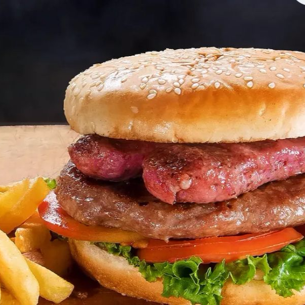Hamburguesa La Parrillera