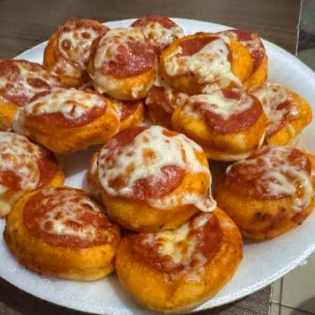 Pizzas Mini puffs