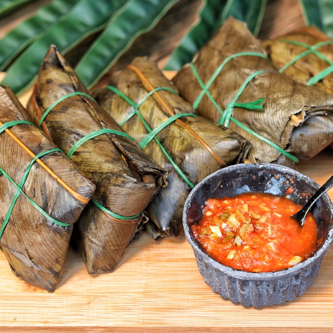 Mini tamal.
