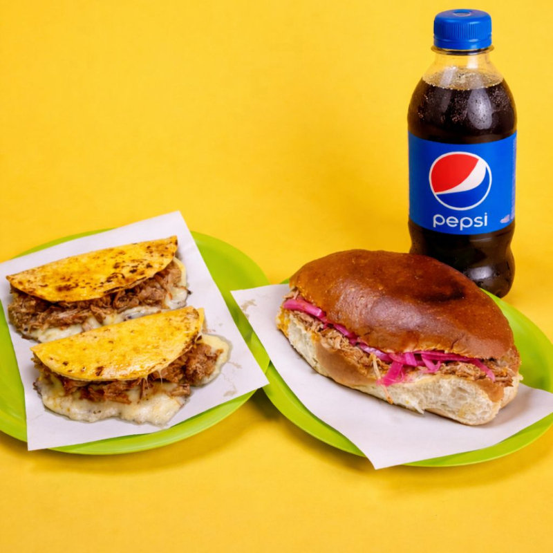 COMBO -2 quesacochi+1 torta+1 refresco
