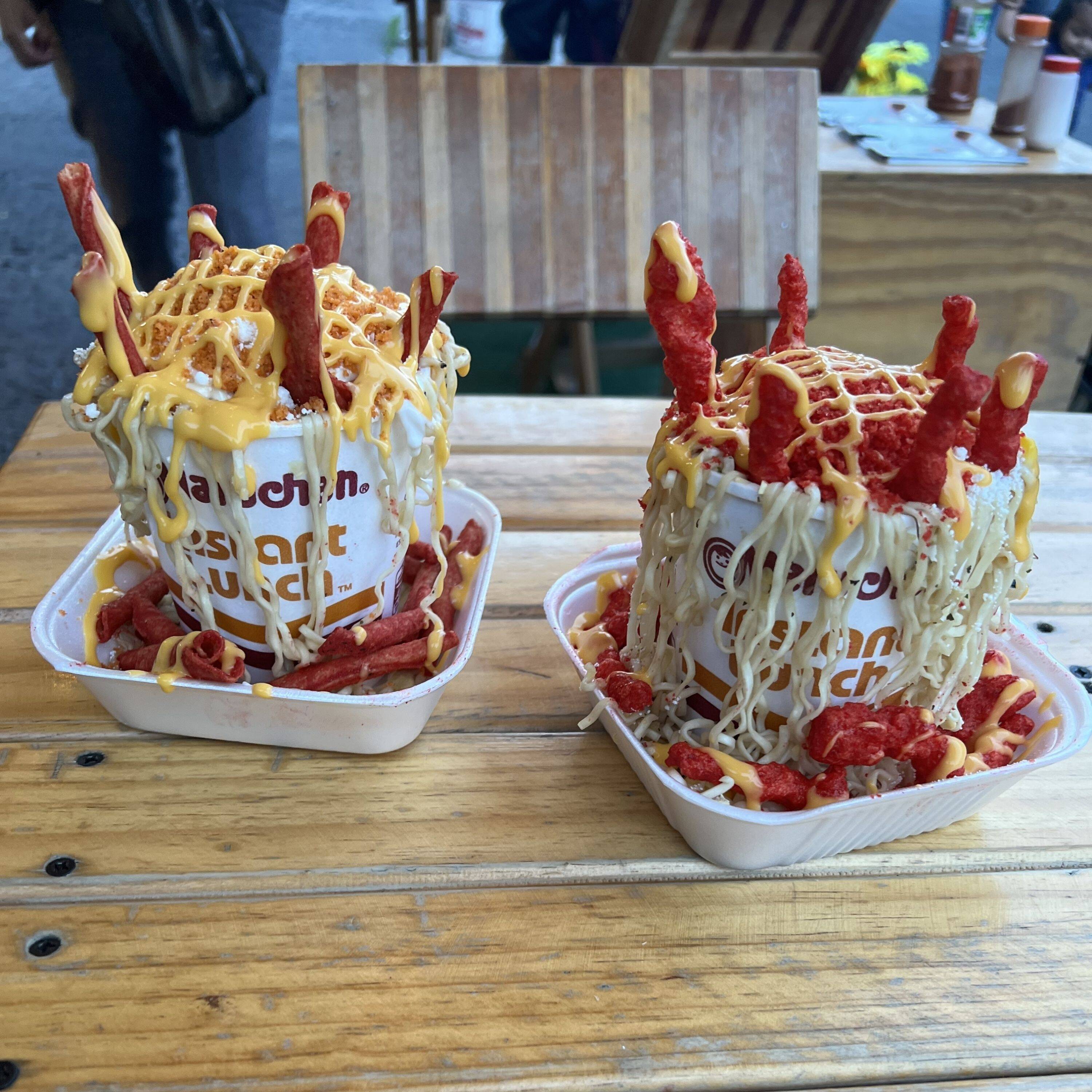 Deli-Maruchan Gourmet con elote blanco