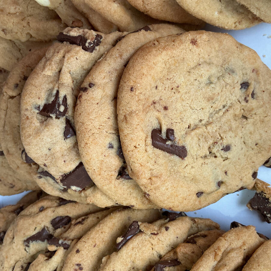 Galletas de chispas de chocolate