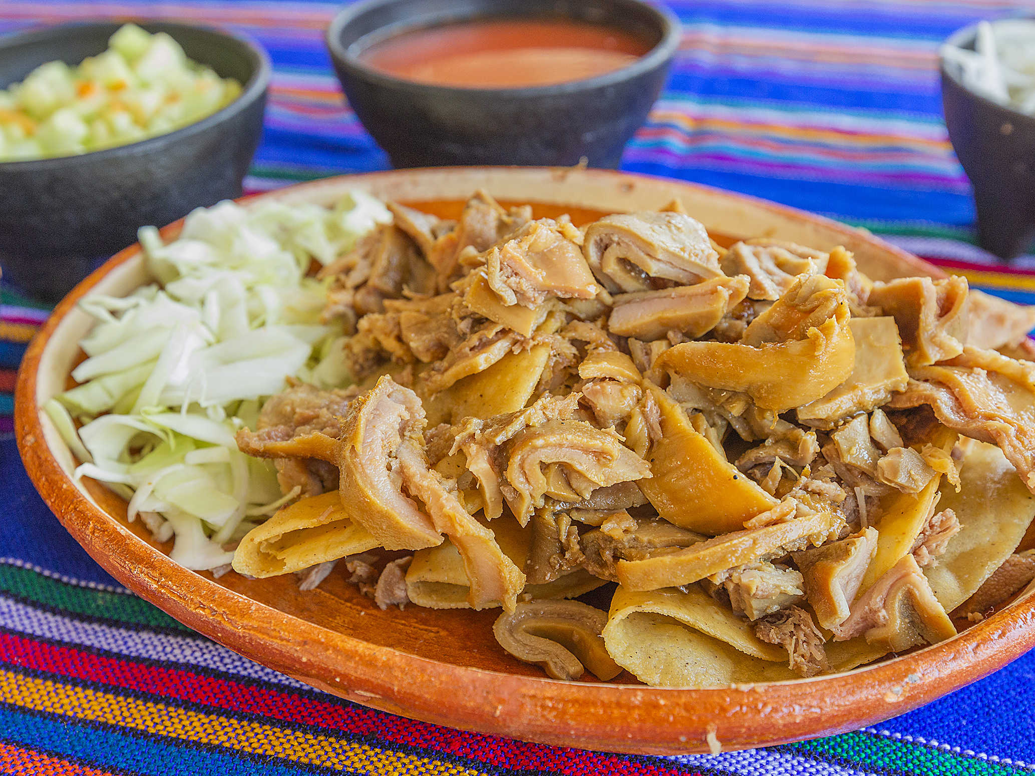 Taco Dorado con Carne