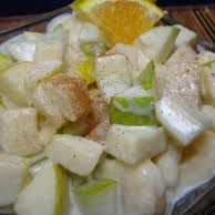 Ensalada de Frutas con Crema