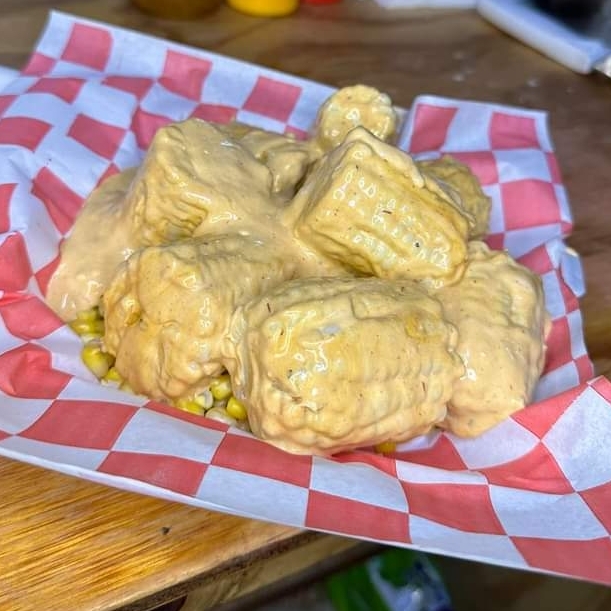 Elote Entero Rebanado en Rodajas.