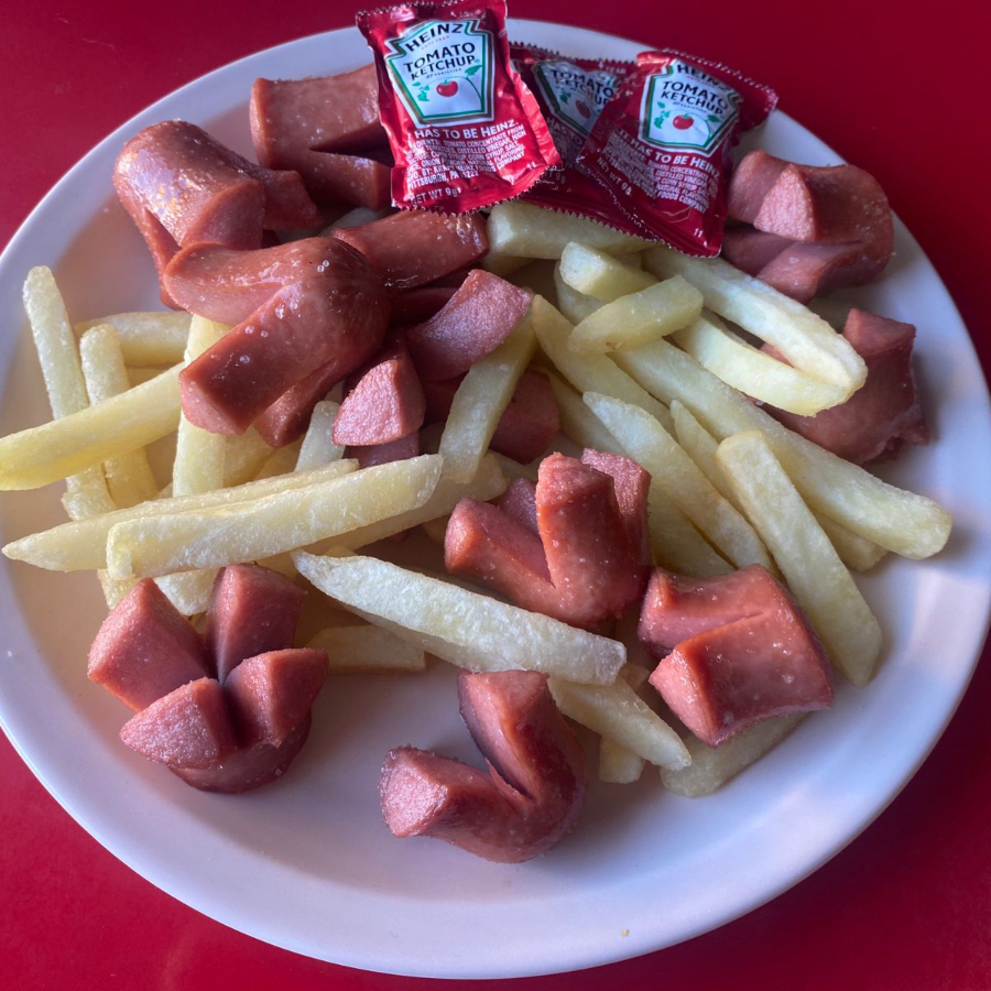 Salchipapas 300gr.