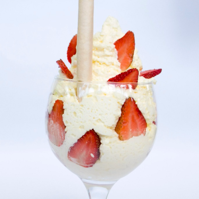 Fresas con Crema