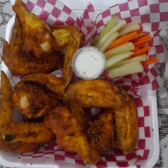 Alitas Naturales 10 Pzas..